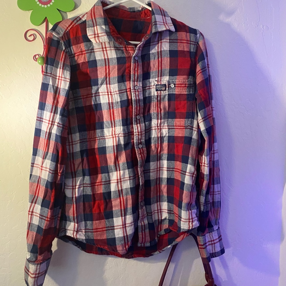 REVERSABLE plaid flannel by ECKO Unlimited